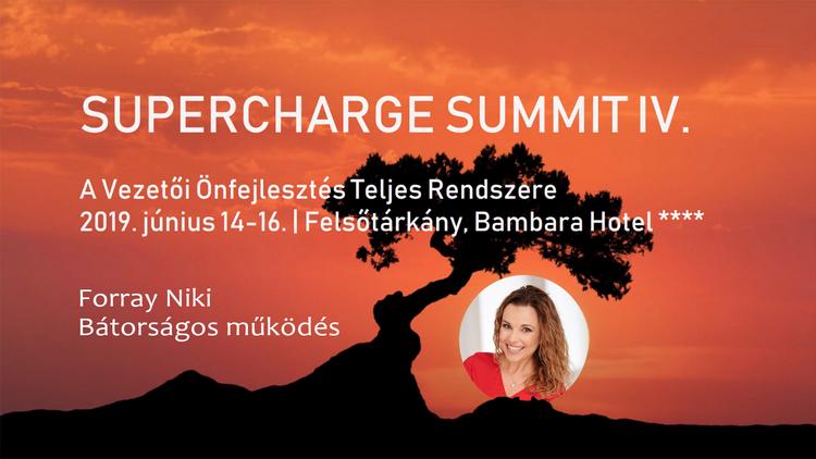 Supercharge summit - Bátorságos működés