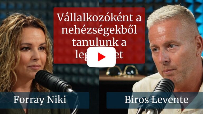 Vállalkozóként a nehézségekből tanulhatjuk a legtöbbet